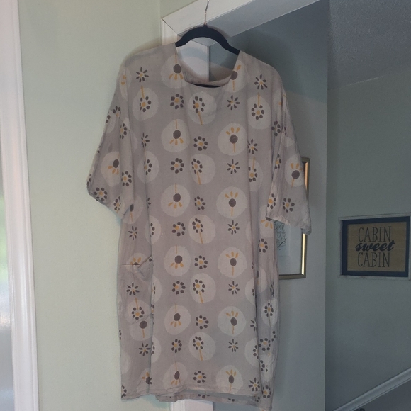 Blockprint Dyedbyhand Gudrun Sjoden Size XL - Picture 1 of 10